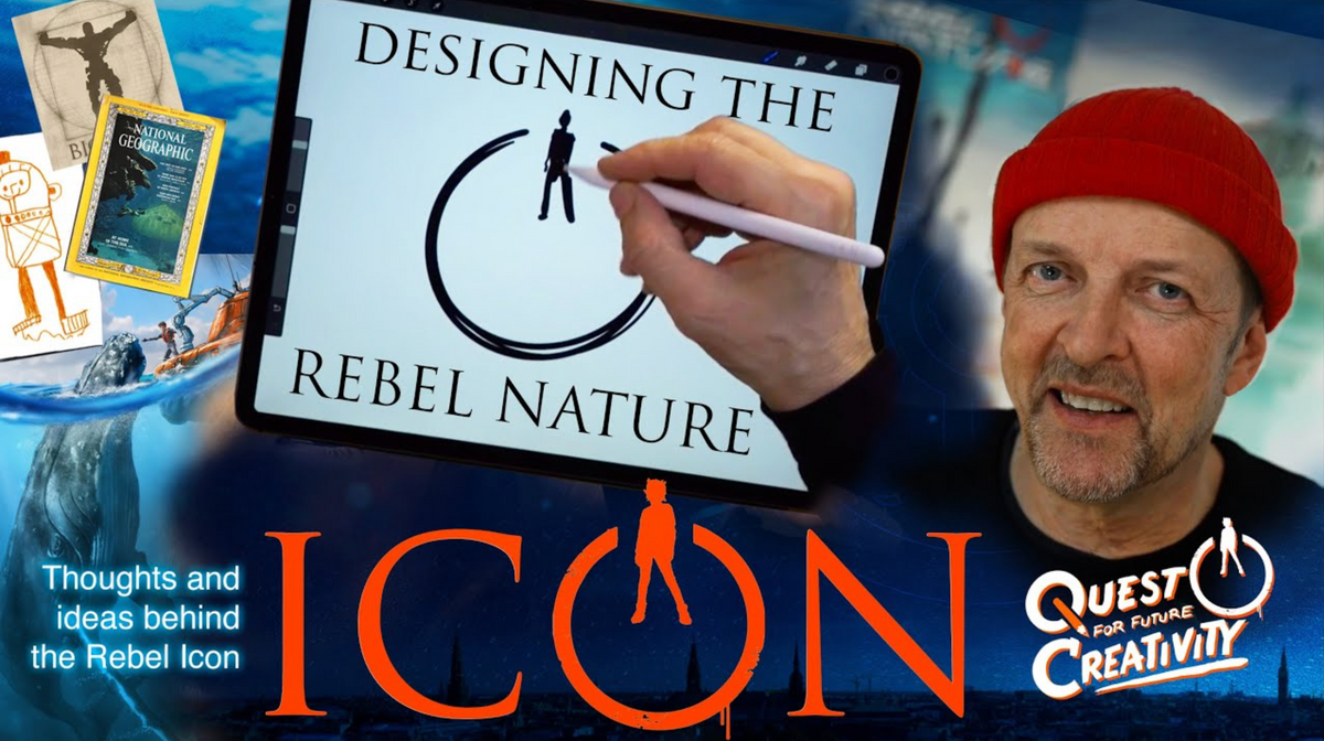 From Vision to Icon: Christian Faber on Rebel Nature’s Logo Design